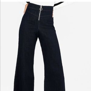 NEW Express Wide Leg Jeans 4R